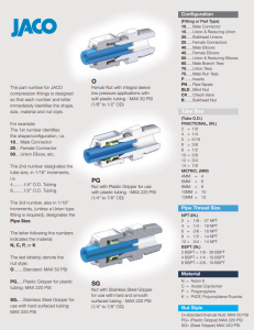 Fittings | JACO Plastics Manufacturing And Molding | Injection Molding ...